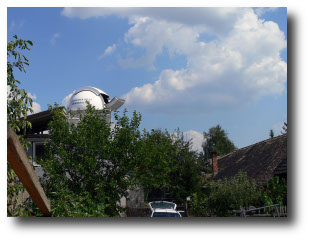 Obserwatorium wybudowane przez Vladymira Bahyla Uniwersał-1